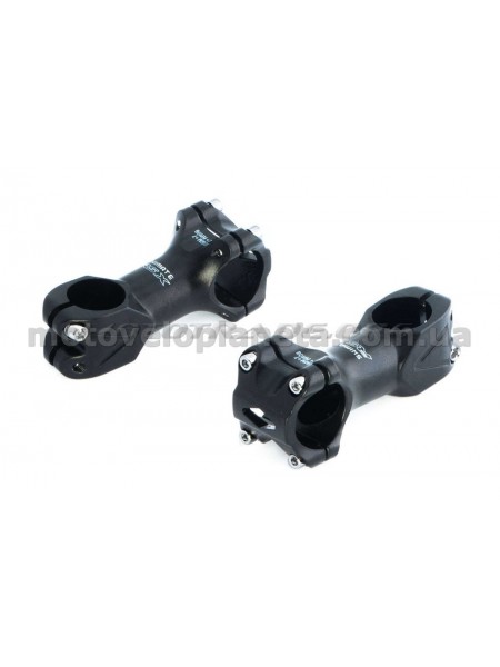 Вынос руля велосипеда   (горный, алюминий, L-80mm, D-31,8mm)   (черный)   DS, шт