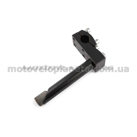 Вынос руля велосипеда   (универсальное крепление) (L-150mm, D-22mm)   (черный) (услиленный, под 4 болта)   YKX, шт