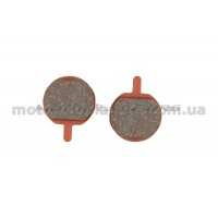 Колодки тормозные велосипедные (дисковые) 28.8х4х22.8   Hayes MX2,3, Sole   (mod:SBP-1025)   (у), компл.