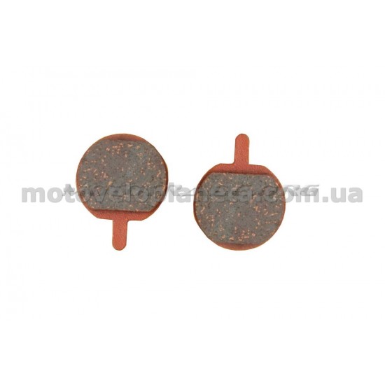 Колодки тормозные велосипедные (дисковые) 28.8х4х22.8   Hayes MX2,3, Sole   (mod:SBP-1025)   (у), компл.