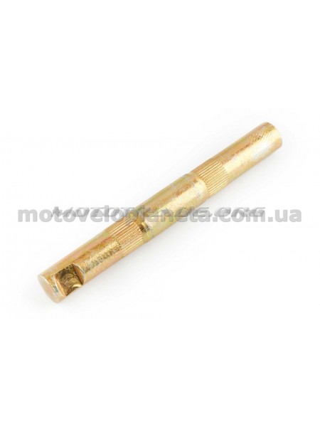 Ось каретки велосипедная   (клин)   (L-141mm)   (mod:902/УКРАИНА)   YAT, шт