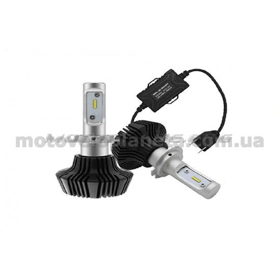Лампы диодные автомобильные   (12V-24V, 4000 LUMENS, TEMPERATURE: 6000K, POWER:36W), пара