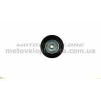 Колесо для тачек и платформ (литая резина)   (125mm, ступица 40mm, под ось 16mm)   ELIT, шт