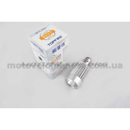 Лампа диодная BA20D   (12V 7W)   TOPFIRE, шт