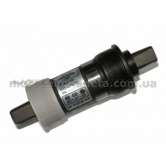 Каретка велосипедная неразборная   (квадрат)   (L-117mm, BB-UN26)   (SHMN)   KL, шт