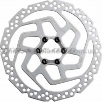 Диск тормозной   велосипедный   (Ø160mm, на 6 болтов, SM-RT26S)   (SHMN)   KL, шт