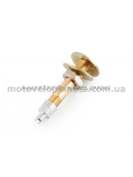 Ниппель колеса велосипеда   (прямой, L-42mm)   (#Schrader)   BDRK, шт