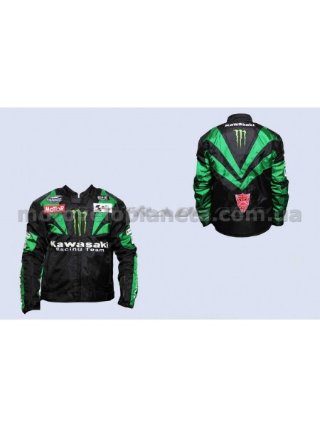 Мотокуртка KAWASAKI (текстиль) (size:XL, MONSTER ENERGY), шт Мотокуртка KAWASAKI (текстиль) (size:XL, MONSTER ENERGY), шт