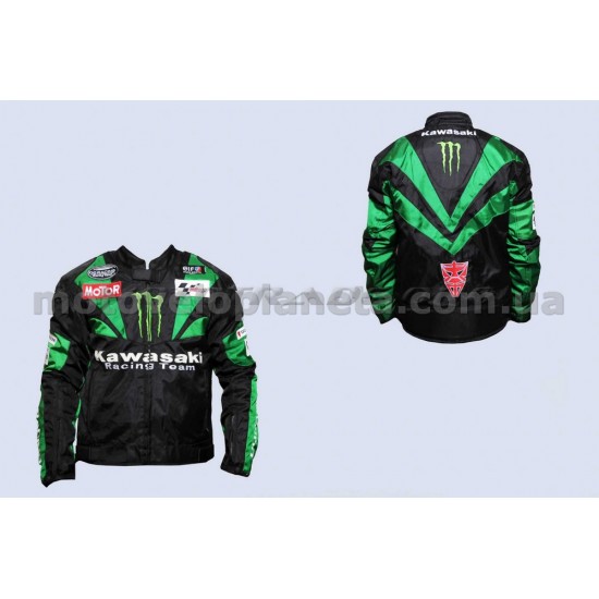 Мотокуртка   KAWASAKI   (текстиль) (size:XL, MONSTER ENERGY), шт