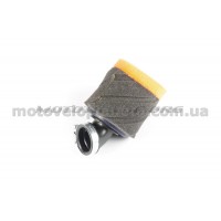 Фильтр воздушный (нулевик, поролон)   Ø35mm, 45*   (mod:4, черно-оранжевый), шт
