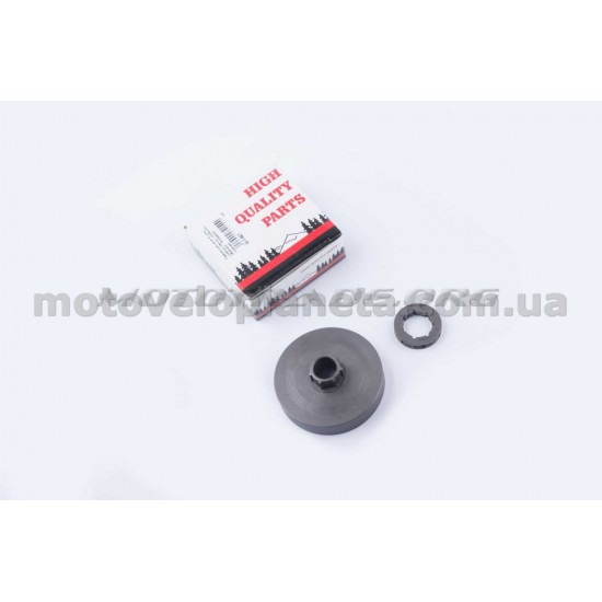 Тарелка сцепления б/п (под съемную звезду)   для Goodluck GL4500/5200   (+звезда)   WOODMAN, шт