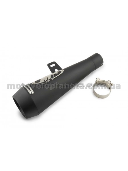 Глушитель (тюнинг)   340mm   (нержавейка, сопло, черный, прямоток)   118, шт