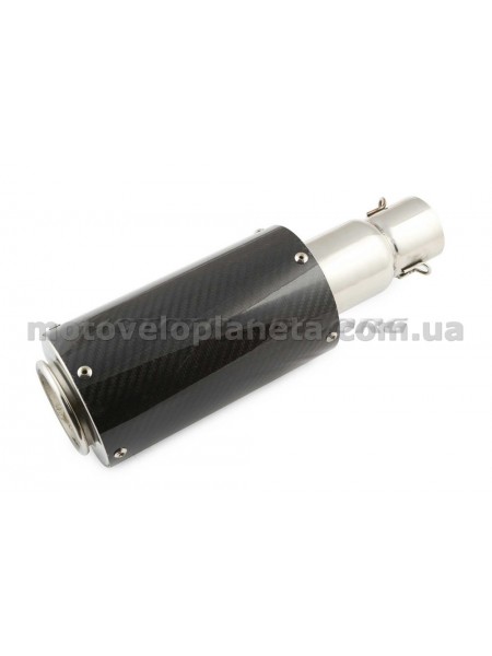 Глушитель (тюнинг)   325*100mm   (нержавейка, овал, карбон, прямоток)   118, шт