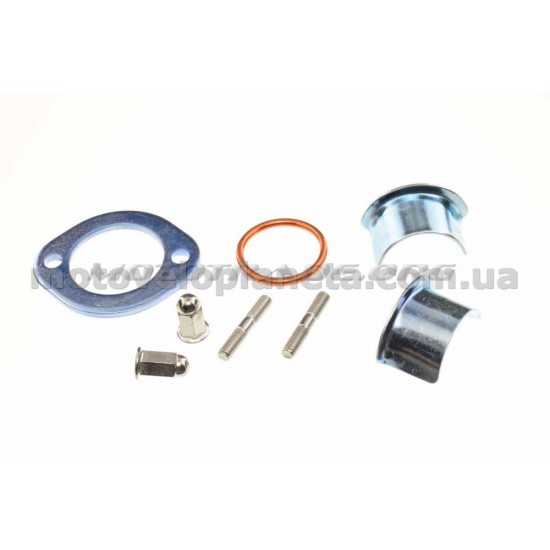 Фланец крепления глушителя   4T CG150   KOMATCU   (mod.A), шт