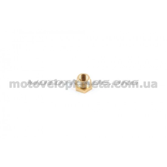 Гужон головки (футорка)   для 4T свечи   (Ø10mm/14mm, L-13mm, латунь), шт