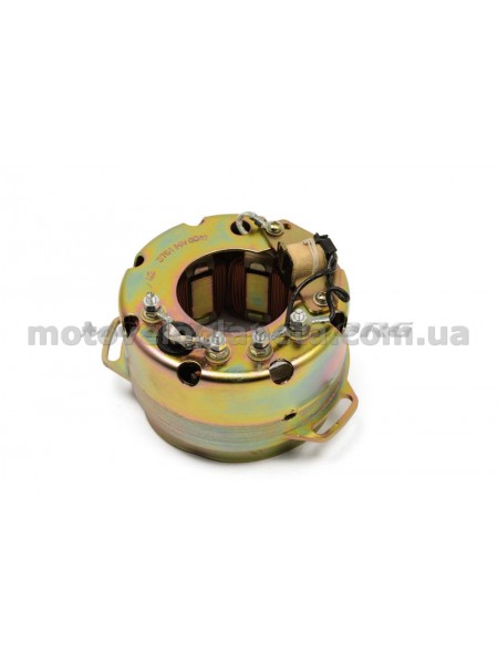 Статор генератора МИНСК 12V 65W (6+2 катушек) SPARK, шт Статор генератора МИНСК 12V 65W (6+2 катушек) SPARK, шт