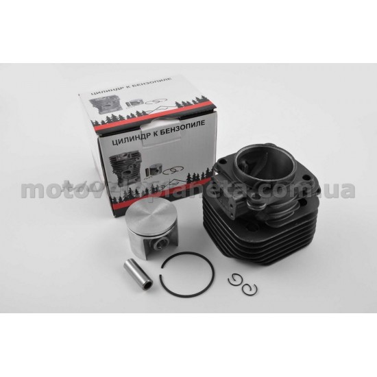 Поршневая б/п (ЦПГ)   для Husqvarna 268   (Ø50)   (черная)   WOODMAN, компл.