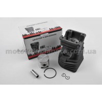 Поршневая б/п (ЦПГ)   для Husqvarna 345   (Ø42)   (черная)   WOODMAN, компл.