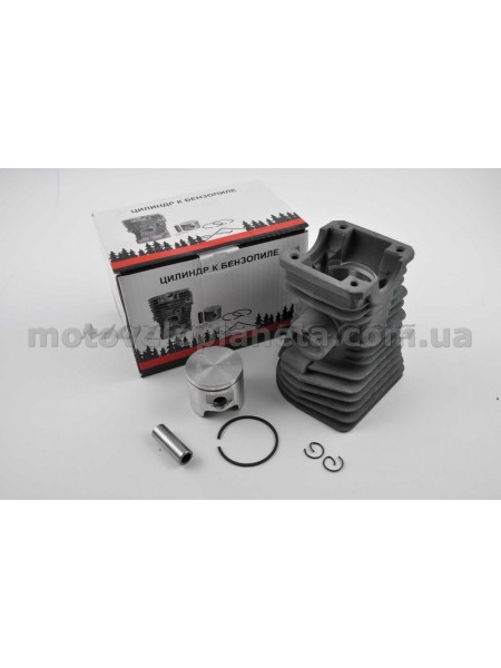 Поршневая б/п (ЦПГ)   для Husqvarna 350   (Ø44, высокая)   (черная)   WOODMAN, компл.