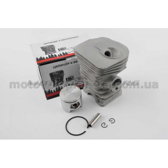 Поршневая б/п (ЦПГ)   для Husqvarna 350   (Ø44, высокая)   WOODMAN, компл.