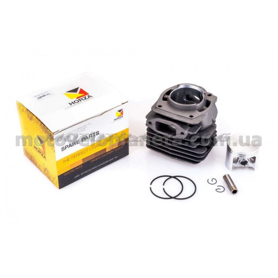 Поршневая б/п (ЦПГ)   для Husqvarna 365   (Ø48, круглая)   (черная)   HORZA, компл.
