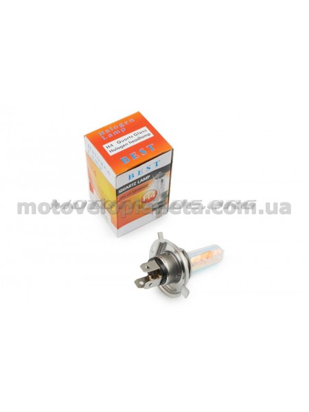 Лампа H4 (авто) 12V 35W/35W (хамелеон радужный) BEST (mod:A), шт Лампа H4 (авто) 12V 35W/35W (хамелеон радужный) BEST (mod:A), шт