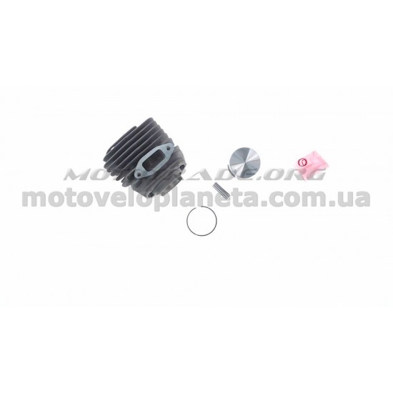 Поршневая б/п (ЦПГ)   для Husqvarna 365   (Ø48, круглая)   (черная)   WOODMAN   (mod.A), компл.