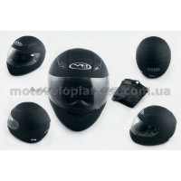 Шлем-интеграл   (mod:CFP05) (size:L, черный матовый, воротник)   VR-1, шт