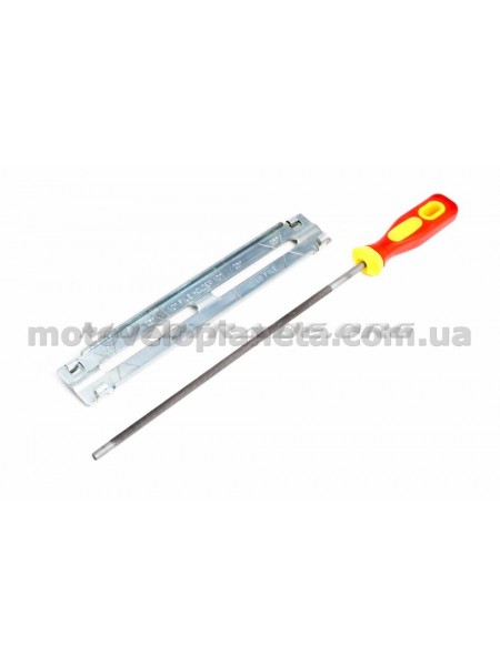 Напильник бензопильный   Ø4,8mm   (+планка, ручка)   MANLE, шт