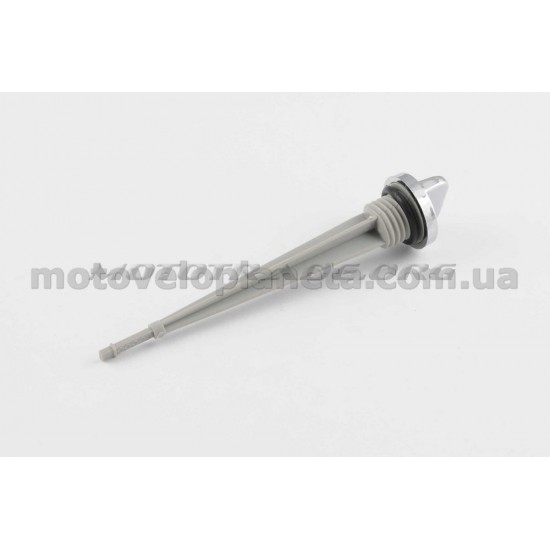 Щуп масла   4T CB/CG 125/150   Ø19.0mm, L-125mm   (хром)   JS, шт