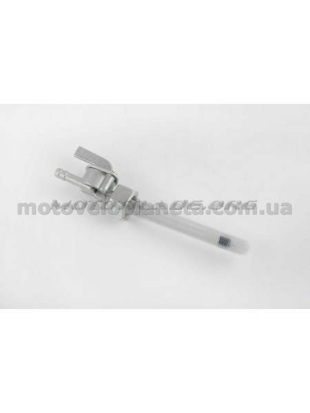 Кран топливный Alpha (гайка Ø14mm, штуцер 180*) JS (mod.A), шт Кран топливный Alpha (гайка Ø14mm, штуцер 180*) JS (mod.A), шт