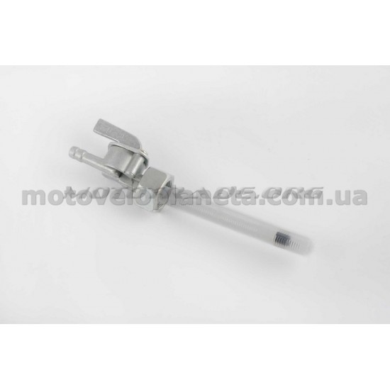 Кран топливный   Alpha   (гайка Ø14mm, штуцер 180*)   JS   (mod.A), шт