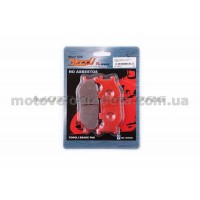 Колодки тормозные (диск)   Yamaha MAJESTY 250   (красные)   YONGLI, компл.