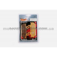 Колодки тормозные (диск)   Honda CBR250F/500F   (желтые)   YONGLI PRO, компл.