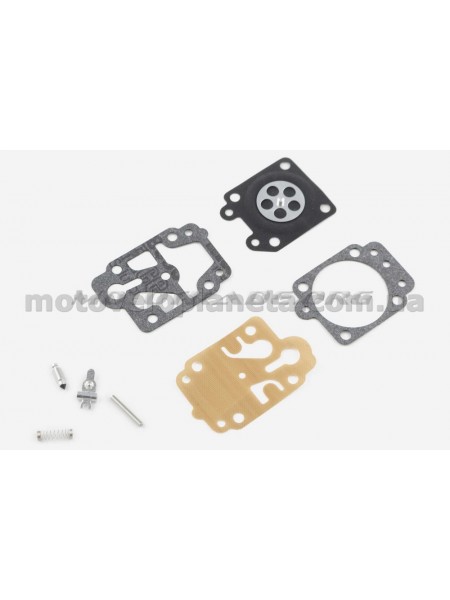 Ремкомплект карбюратора мотокосы   Mitsubishi TL26/33   (полный), шт