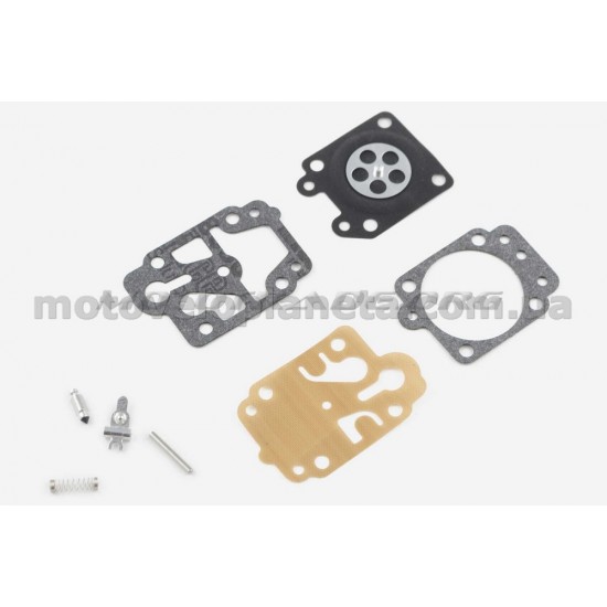 Ремкомплект карбюратора мотокосы   Mitsubishi TL26/33   (полный), шт