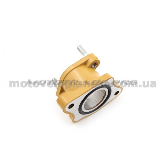 Патрубок карбюратора (коллектор)   4T CB 125/150   (желтый)   NJK, шт