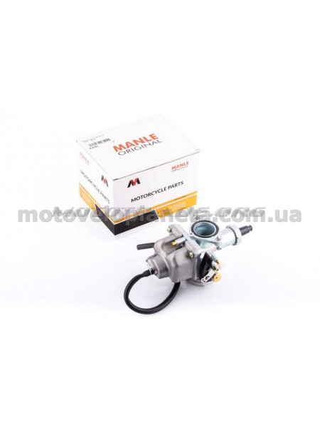 Карбюратор   4T CB/CG 125   (PZ26, ручной дроссель)   MANLE, шт