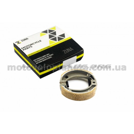 Колодки тормозные (барабан)   Delta, Yamaha YB100   ZUNA, пара