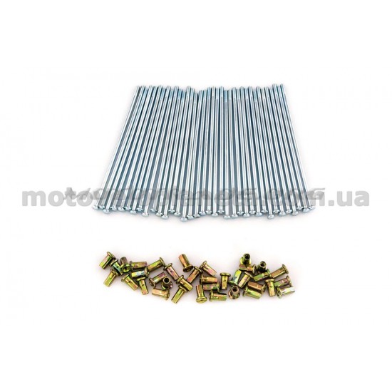 Спица колеса   ИЖ   (L-140mm, D-4,0mm) (компл, 36шт)   JING, компл.