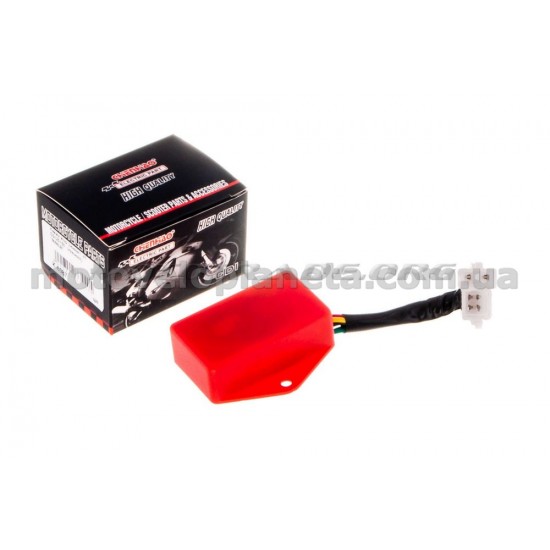 Коммутатор (тюнинг)   4T CG125/150   (красный)   MANLE, шт