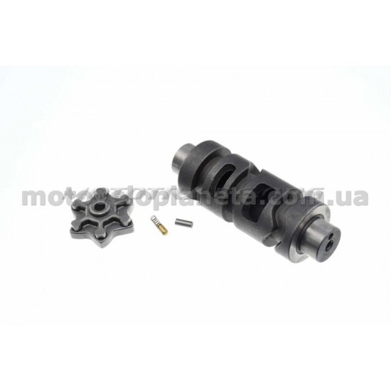 Копирный вал КПП   4T CG125/150   (+звезда)   KOMATCU   (mod.A), шт