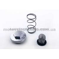 Крышка масляного фильтра   4T CB/CG 125/150   (+фильтр, пружина)   KOMATCU   (mod.A), шт