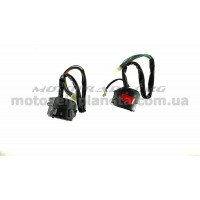 Блоки кнопок руля (пара)    CB/CG 150-200 (черные)   ZV, пара