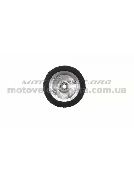 Колесо для тачек и платформ (литая резина)   (160mm, под ось 15mm)   MRHD, шт