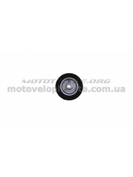 Колесо для тачек и платформ (литая резина)   (100/30- 50mm, игольчатый подшипник)   MRHD, шт