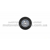Колесо для тачек и платформ (литая резина)   (125/37,5- 50mm, игольчатый подшипник)   MRHD, шт