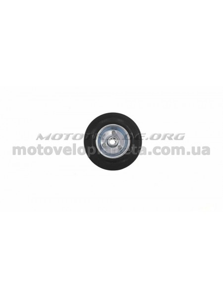Колесо для тачек и платформ (литая резина)   (125/37,5- 50mm, игольчатый подшипник)   MRHD, шт
