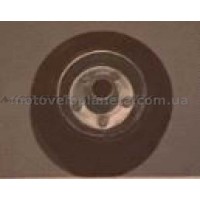 Колесо для тачек и платформ (литая резина)   (160/40- 80mm, игольчатый подшипник)   MRHD, шт