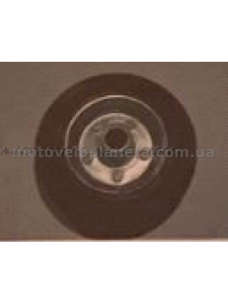 Колесо для тачек и платформ (литая резина)   (160/40- 80mm, игольчатый подшипник)   MRHD, шт